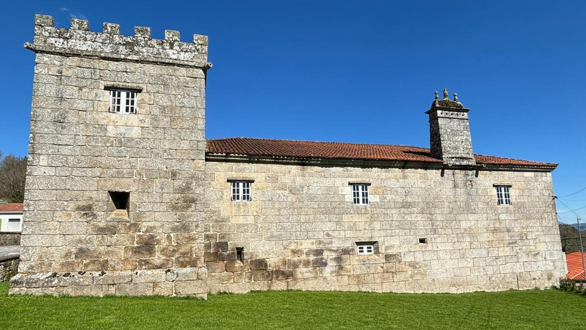 Villa Pazo De San Pedro De Bembibre à Taboada Extérieur photo