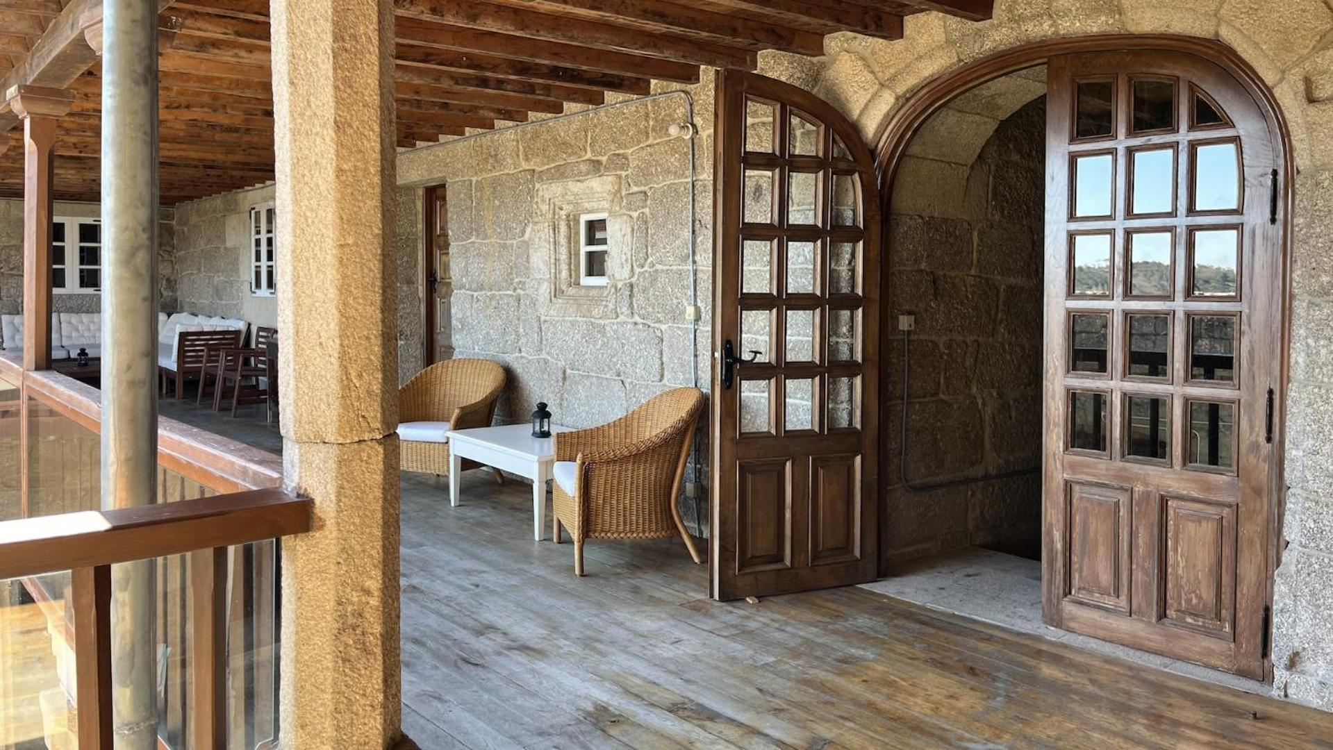 Villa Pazo De San Pedro De Bembibre à Taboada Extérieur photo